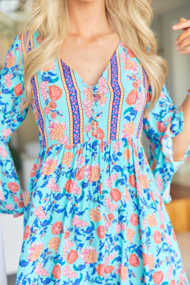 The Fay Dress – Dream Fields - Sparrow & Finch Boutique