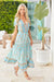 The Cora Maxi Dress - Pastel Blue - Sparrow & Finch Boutique