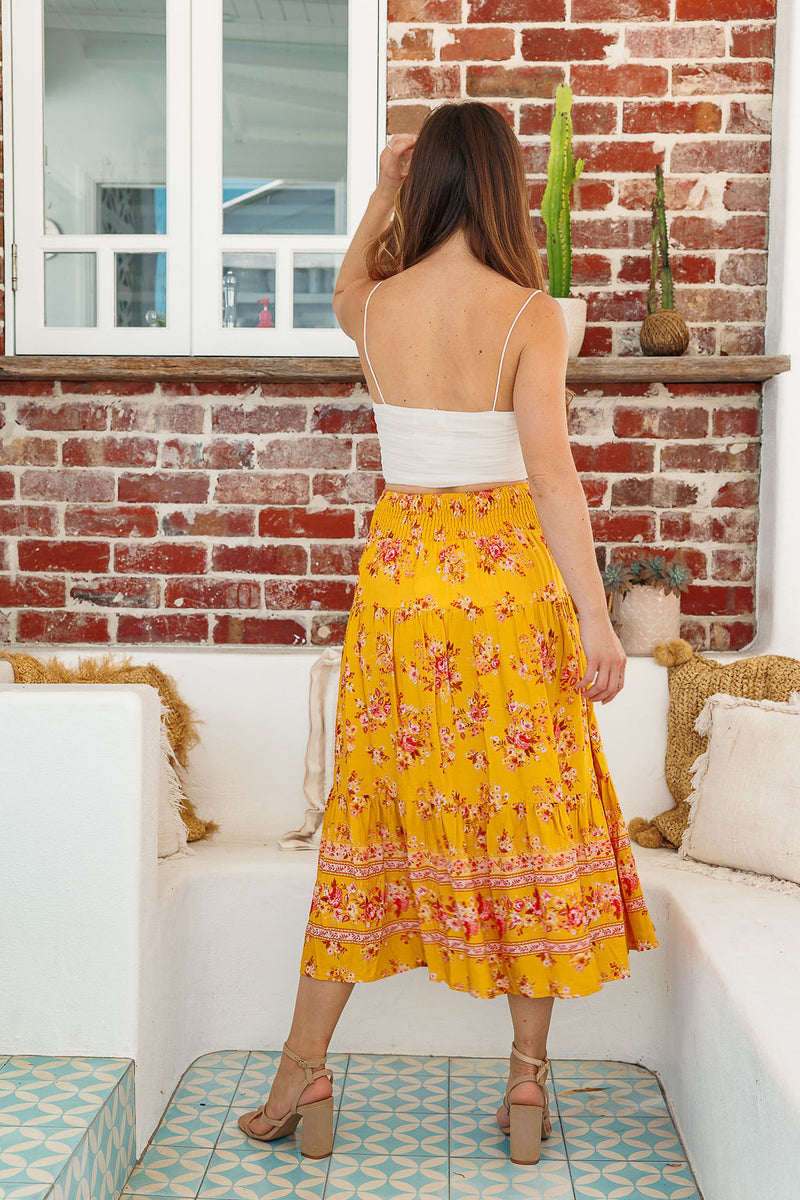 The Suvi Skirt - Marigold