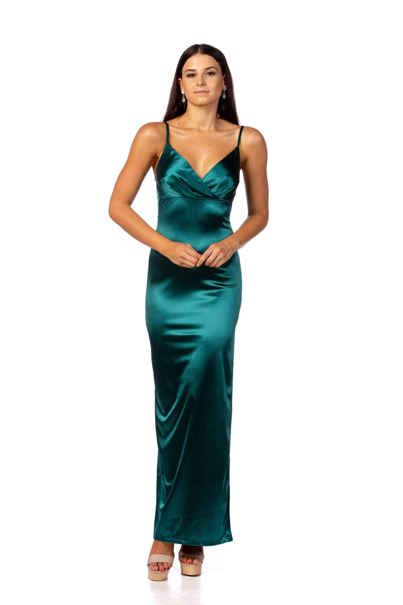 Emerald Beauty Formal Dress  Sparrow & Finch Boutique