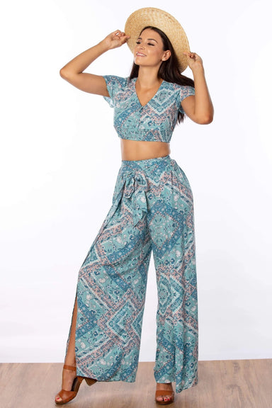 Ocean Breeze (Crop Top) - Sparrow & Finch Boutique