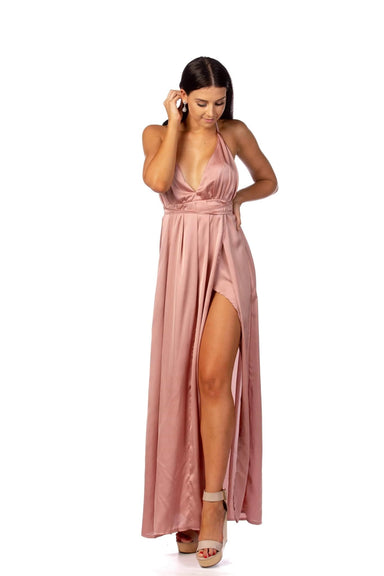 Scandalous - Blush Dress - Sparrow & Finch Boutique