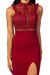 Soho Wine Dress - Sparrow & Finch Boutique