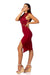 Soho Wine Dress - Sparrow & Finch Boutique