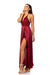 Sultry Wine Formal Dress - Sparrow & Finch Boutique