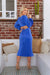 The Adeline Dress - Classic Blue - Sparrow & Finch Boutique