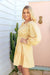 The Afterglow Dress - Golden Aura - Sparrow & Finch Boutique