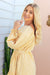 The Afterglow Dress - Golden Aura - Sparrow & Finch Boutique