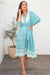 The Alexa Dress - Paisley Sky - Sparrow & Finch Boutique
