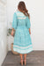 The Alexa Dress - Paisley Sky - Sparrow & Finch Boutique