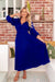The Angela Dress - Egyptian Blue - Sparrow & Finch Boutique