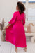 The Angela Dress - Neon Pink - Sparrow & Finch Boutique