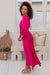 The Angela Dress - Neon Pink - Sparrow & Finch Boutique