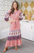 The Apollo Skirt - Spring Rose - Sparrow & Finch Boutique