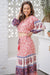 The Apollo Skirt - Spring Rose - Sparrow & Finch Boutique