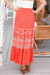 The Apollo Skirt - Tangerine - Sparrow & Finch Boutique