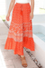 The Apollo Skirt - Tangerine - Sparrow & Finch Boutique