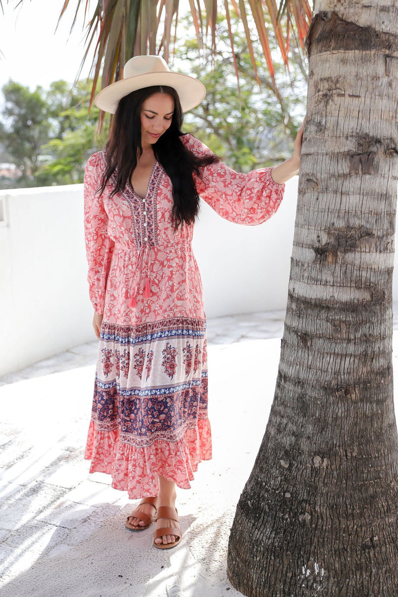 The Araniya Dress - Spring Rose