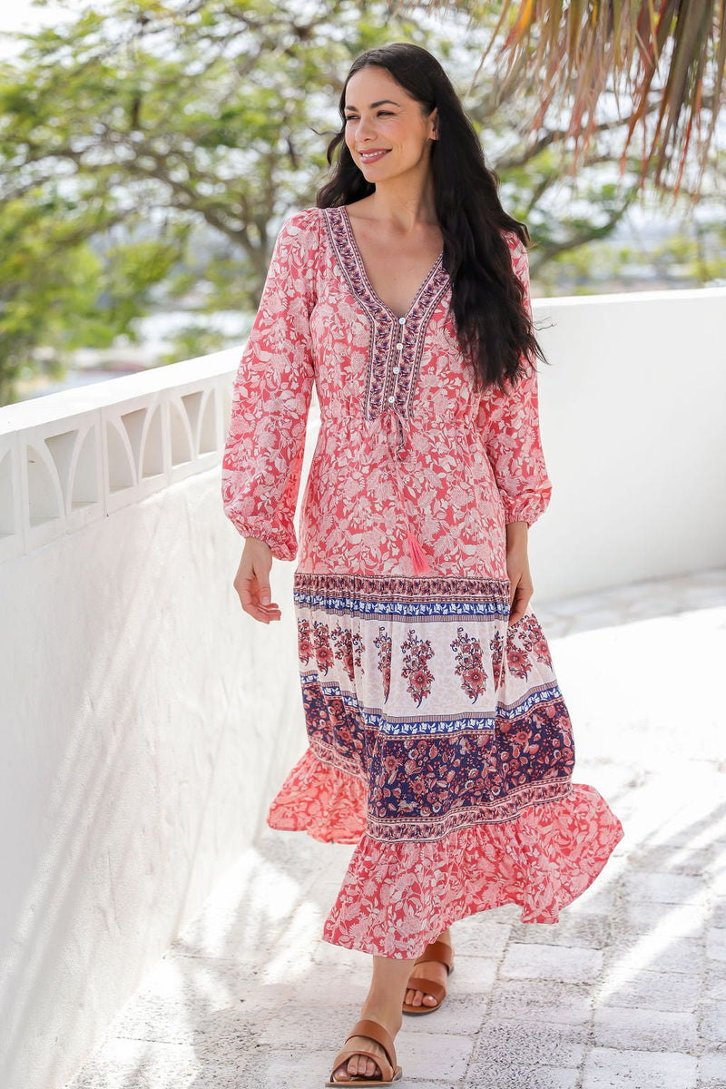 The Araniya Dress - Spring Rose