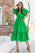 The Arcadia Dress - Bright Green - Sparrow & Finch Boutique