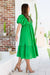The Arcadia Dress - Bright Green - Sparrow & Finch Boutique