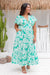 The Bailey Dress - Green Blossom - Sparrow & Finch Boutique