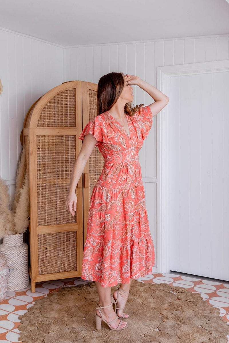 The Bailey Dress - Pumpkin Spice