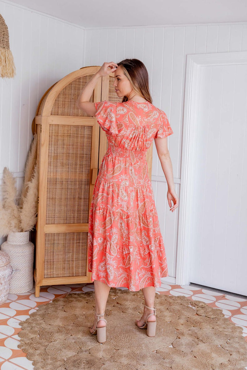 The Bailey Dress - Pumpkin Spice