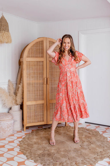 The Bailey Dress - Pumpkin Spice - Sparrow & Finch Boutique