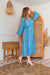 The Bonnie Dress - Bohemian Blue - Sparrow & Finch Boutique