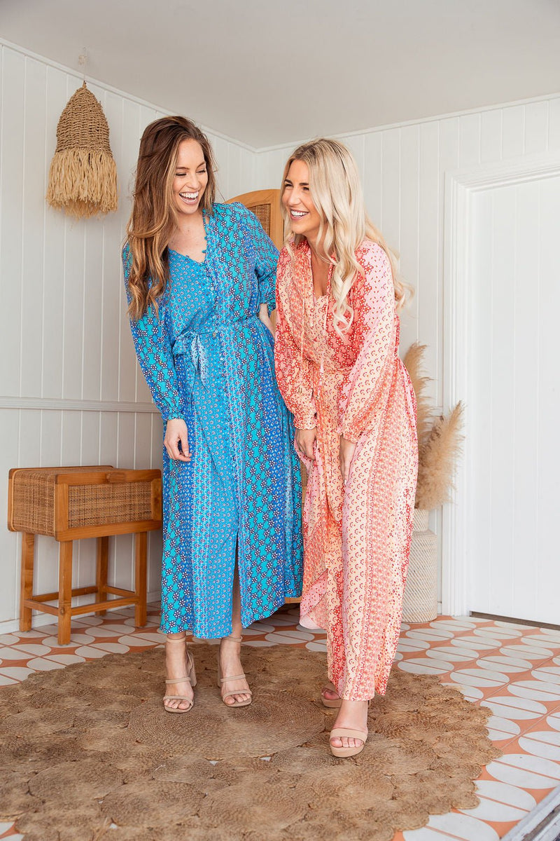 The Bonnie Dress - Pink Lemonade