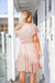 The Cabaret Dress - Champagne - Sparrow & Finch Boutique
