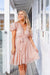 The Cabaret Dress - Champagne - Sparrow & Finch Boutique