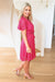 The Cabaret Dress - Pink Diamond - Sparrow & Finch Boutique