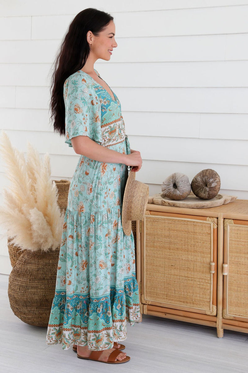 The Caroline Dress - Mint