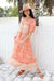 The Caroline Dress - Tiger Lily - Sparrow & Finch Boutique
