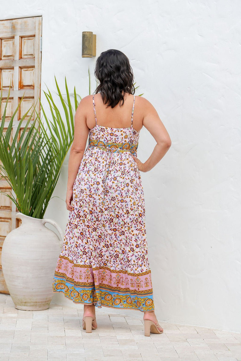 The Catalina Dress - Champagne Blush
