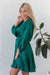 The Charli Dress - Green Sapphire - Sparrow & Finch Boutique