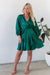 The Charli Dress - Green Sapphire - Sparrow & Finch Boutique