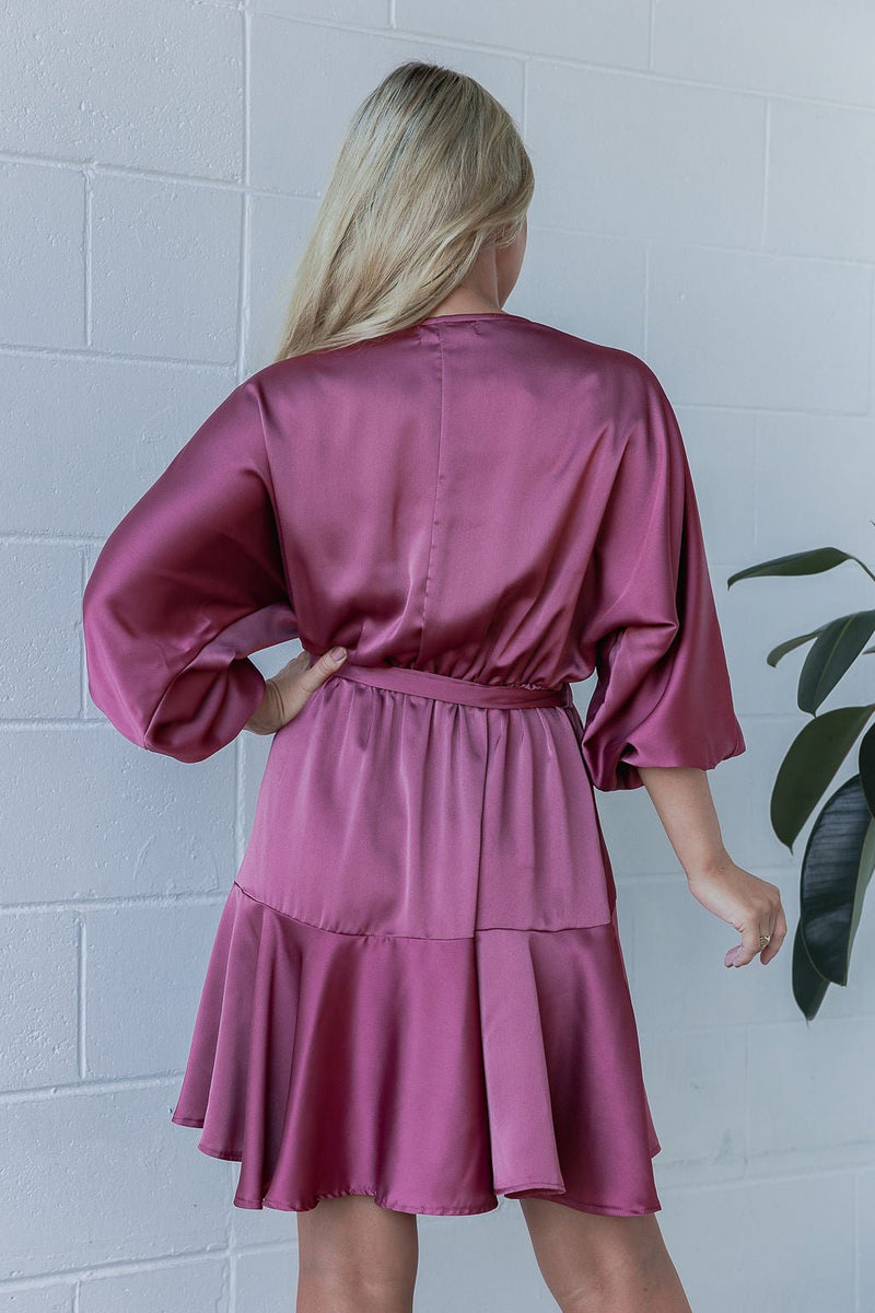 The Charli Dress - Spiced Coral