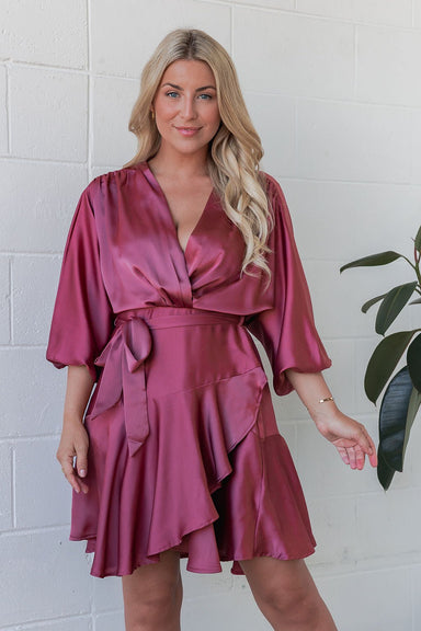 The Charli Dress - Spiced Coral - Sparrow & Finch Boutique