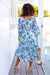 The Cheyenne Dress - Aegean Blue - Sparrow & Finch Boutique