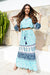 The Cleo Top - Teal Sapphire - Sparrow & Finch Boutique