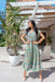 The Cora Maxi Dress - Green Paradise - Sparrow & Finch Boutique