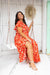 The Cora Maxi Dress - Red Fiesta - Sparrow & Finch Boutique
