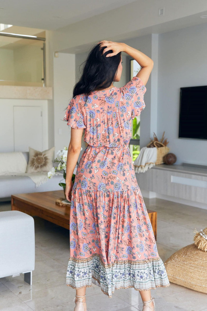 The Cora Maxi Dress - Soda