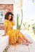 The Corinna Dress - Marigold - Sparrow & Finch Boutique