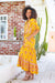 The Corinna Dress - Marigold - Sparrow & Finch Boutique