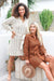 The Dakota Dress - Beige - Sparrow & Finch Boutique