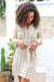 The Dakota Dress - Beige - Sparrow & Finch Boutique